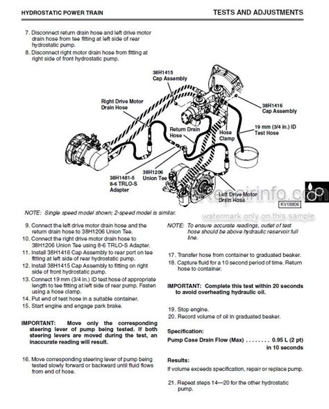 skid steer jd 270 brake cylinder leaking|jd park brake troubleshooting chart.